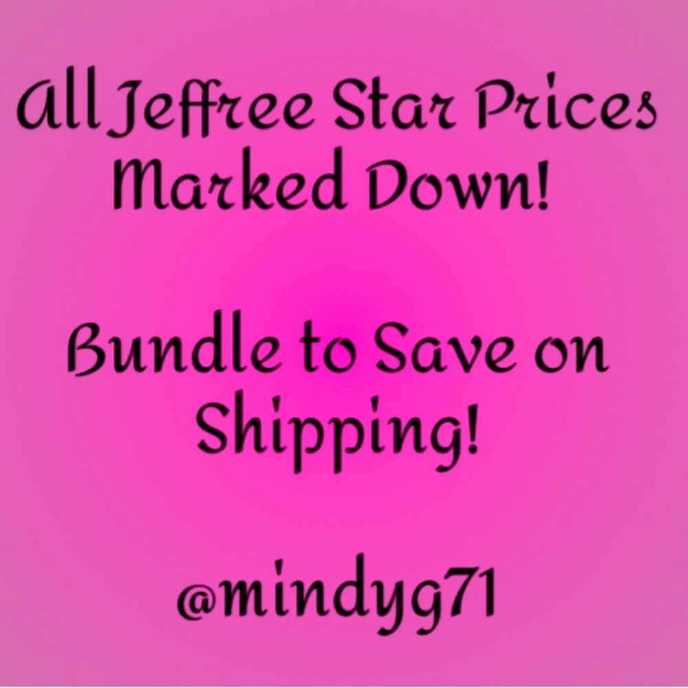 Jeffree Star Price Drops!💄